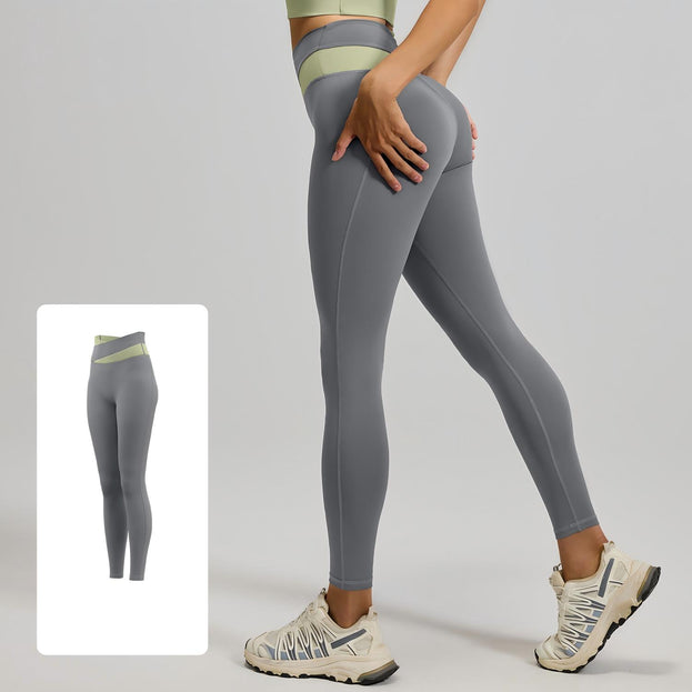 High-Waist Abdominal-Reducing Shock-Proof Yoga Pants