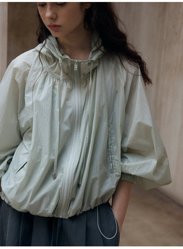 Summer Lightweight, Sun-protective And Breathable Hooded Women's Coat