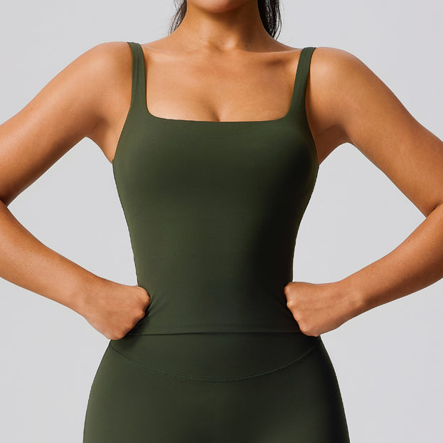 Fitness Thigh-Lifting and Slimming Exercise Yoga Top for Women