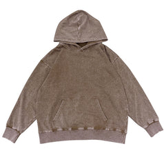 Winter Fashion Trend: Warm And Aged Hooded Cotton Men's Sweatshirt
