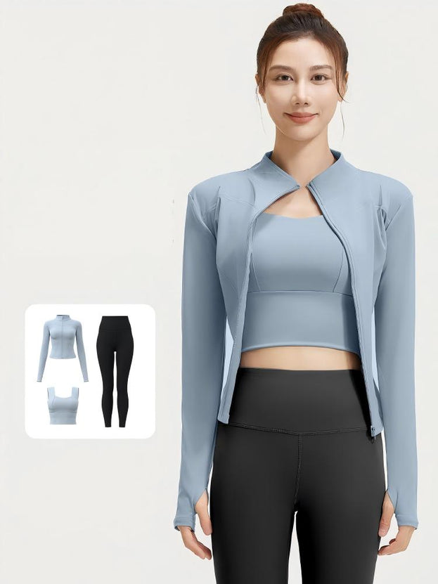 Spring and Autumn Tight Slim Fitness Three-Piece Suit
