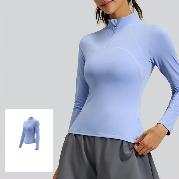 Women's Slim-Fit Breathable Yoga Top