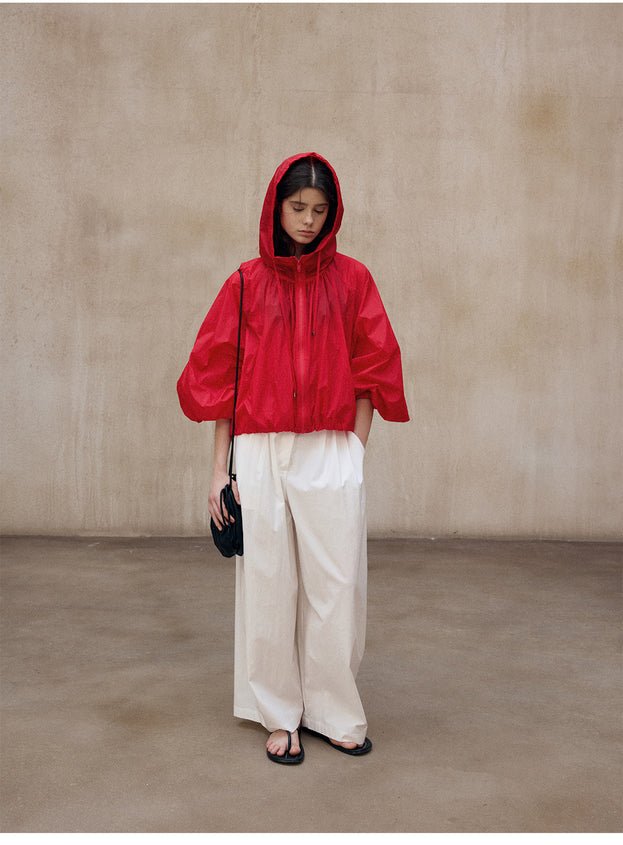 Summer Lightweight, Sun-protective And Breathable Hooded Women's Coat