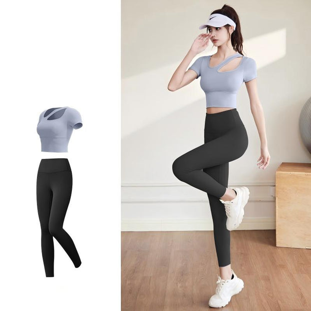 Women's Breathable Slimming Running All-In-One Fitness Suit