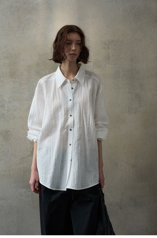Loose And Fashionable Soild Colour Suitable Women Top