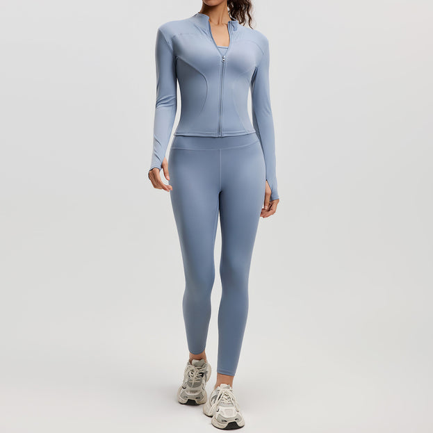 Fitness High-Elasticity Sports Tight Yoga Outfit Set