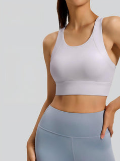 Outer Wear T-back Sports Yoga Bra