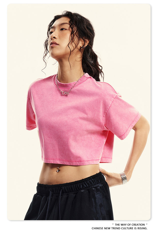 Summer Fashion Umbilical Spice Sporty Casual Top