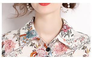 Printed Fashion Socialite Daily Party Dress Dress