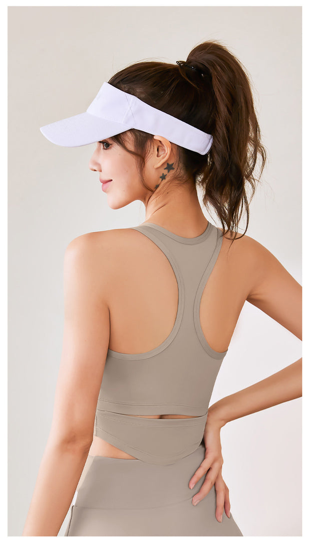 High-strength Shockproof U-shaped Yoga Top Vest for Women