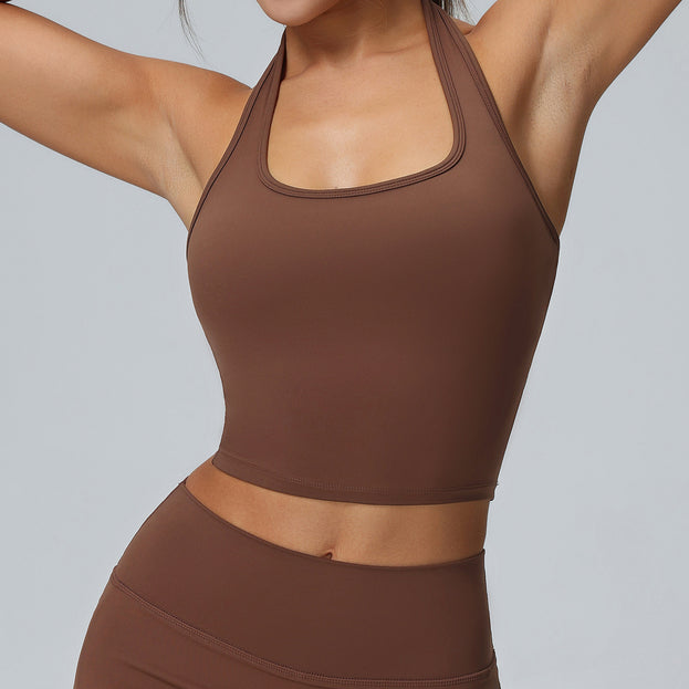 Tennis Sport Tight Yoga Tank Top For Women