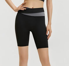 Women's Colorblock Casual Breathable High Elastic Yoga Pants