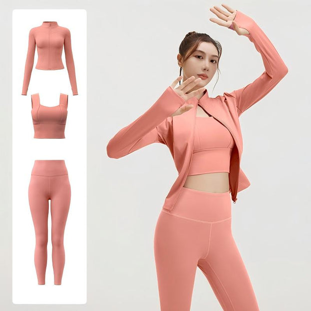 Spring and Autumn Tight Slim Fitness Three-Piece Suit