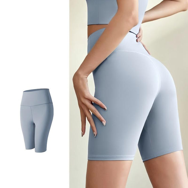 Women's High-Waist Stretchable Sports Tight Yoga Shorts