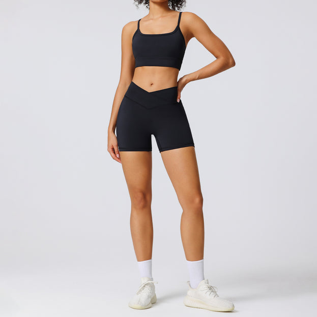 Women's Outdoor Yoga High-Elasticity Quick-Drying Sports Set