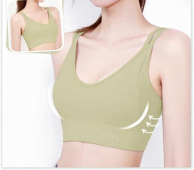 V-Neck Cross-Shoulders Yoga Underwear