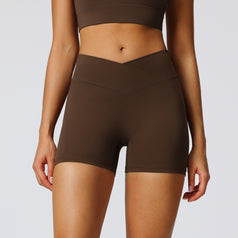Women's Outdoor Yoga High-Elasticity Quick-Drying Sports Shorts