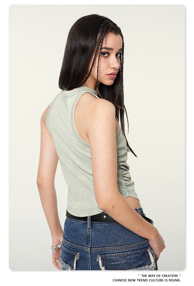 Women's Heavy Washed Tank Top