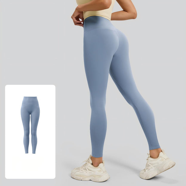 Women's No Camel Toe High-Waisted Sports Tight Yoga Pants