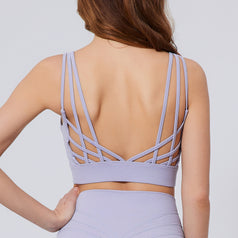 Women's Fitness Yoga Irregularly Designed Top