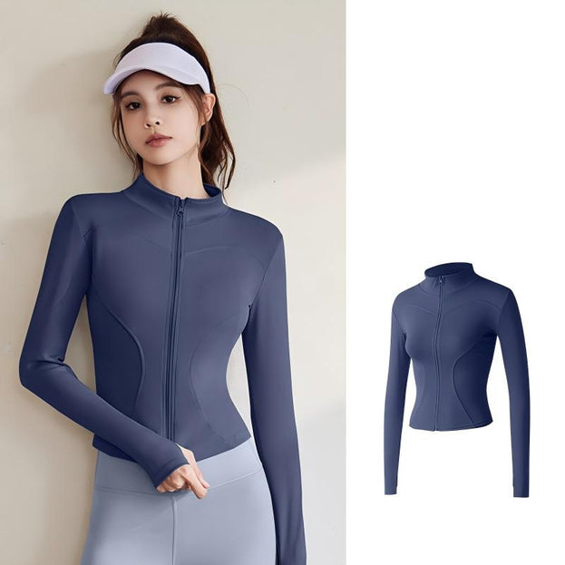 Yoga Sportswear Long-Sleeved Top Jacket For Women