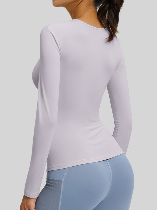 Slim-fit Naked Fitness Yoga Top