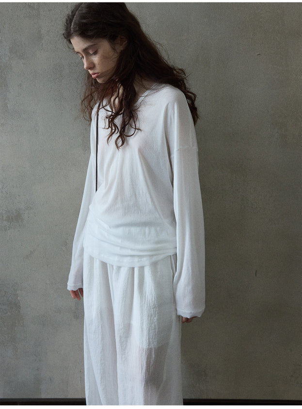 A Sun-Protective Close-Fitting Daily Commuting And Casual Women Blouse