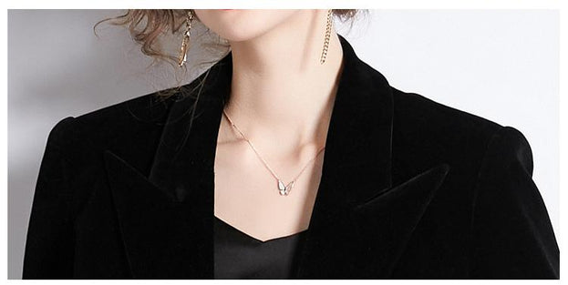 Black Canary Velvet Casual Double-Breasted Loose Mid-Length Blazer Coat