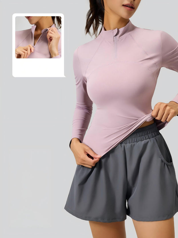 Women's Slim-Fit Breathable Yoga Top