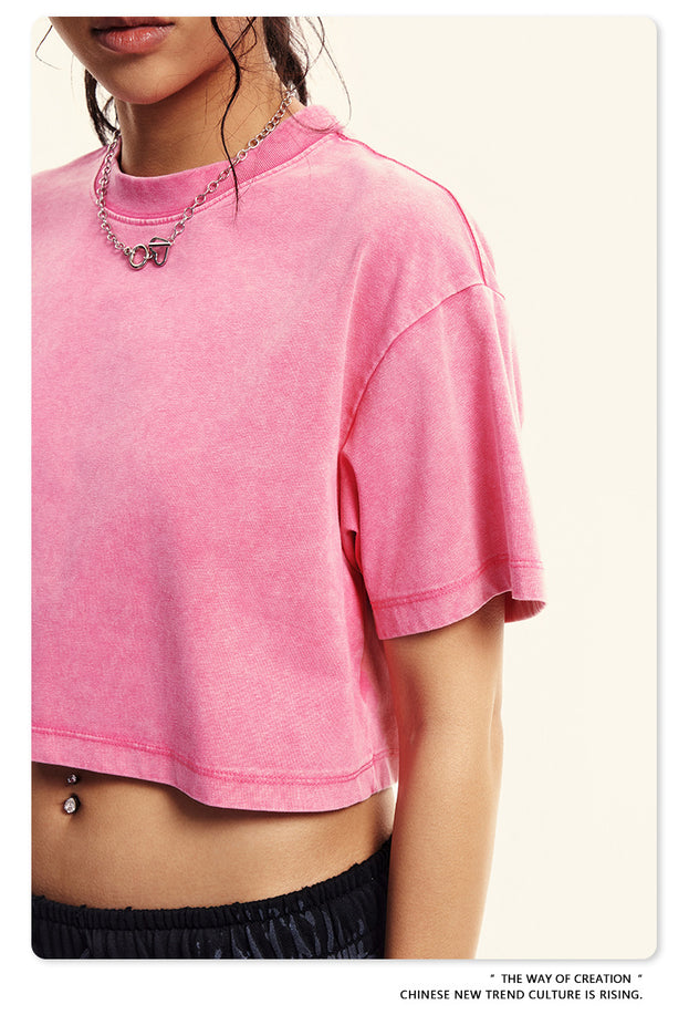 Summer Fashion Umbilical Spice Sporty Casual Top