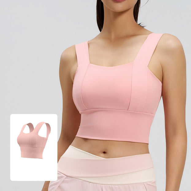 Vest Shockproof Gather-up Exercise Yoga Bra