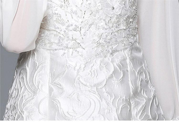 A New Vintage Jacquard Dress for Spring