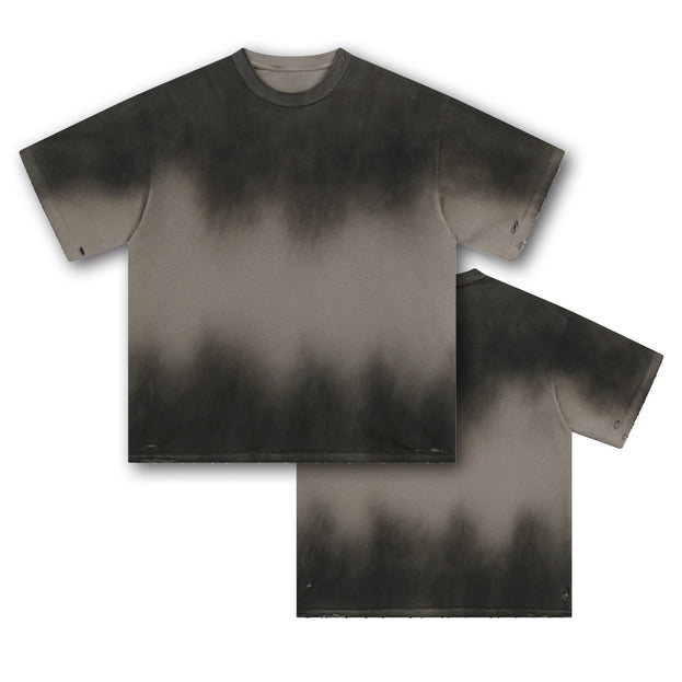 Summer Loose Casual Washed, Aged And Brushed American Men's Top