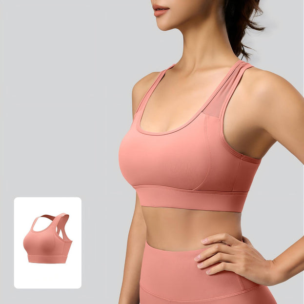 Shockproof Beauty Back Fitness Running Yoga Bra