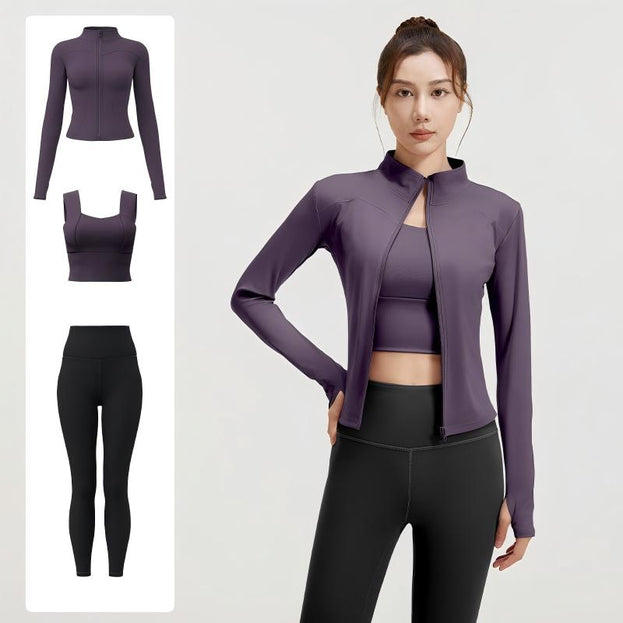 Spring and Autumn Tight Slim Fitness Three-Piece Suit