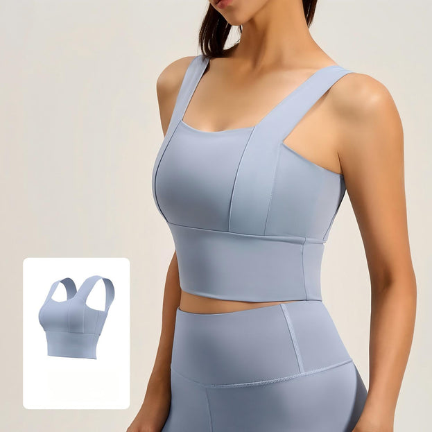 Vest Shockproof Gather-up Exercise Yoga Bra