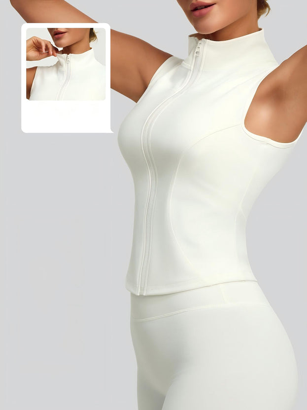 New Sleeveless Women's Stretch Tight Slimming Sports Top