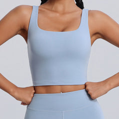 Lycra High-End Sports High-Stretch Fitness Yoga Top For Women
