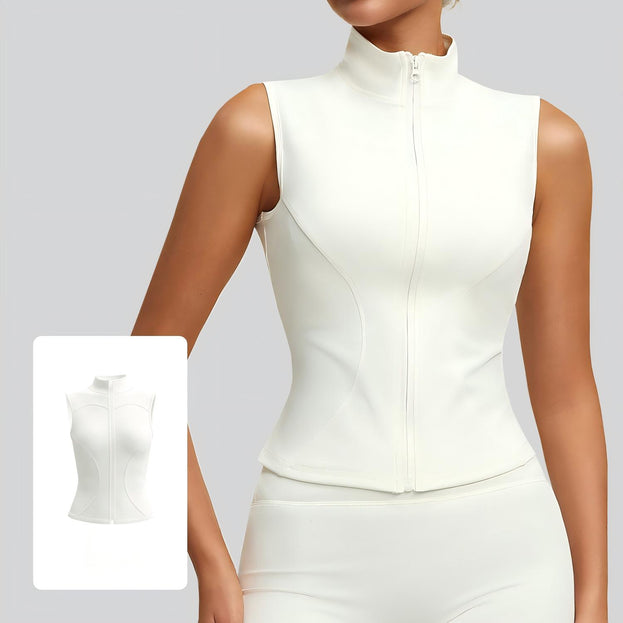 New Sleeveless Women's Stretch Tight Slimming Sports Top