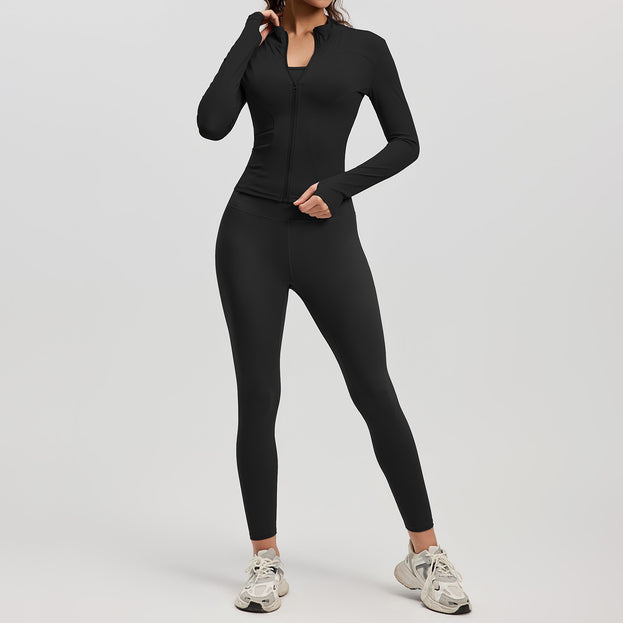 Fitness High-Elasticity Sports Tight Yoga Outfit Set