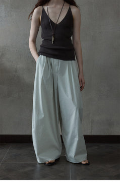 Three-Fold Paper Texture Loose-fitting Wide-leg Casual Women Pant