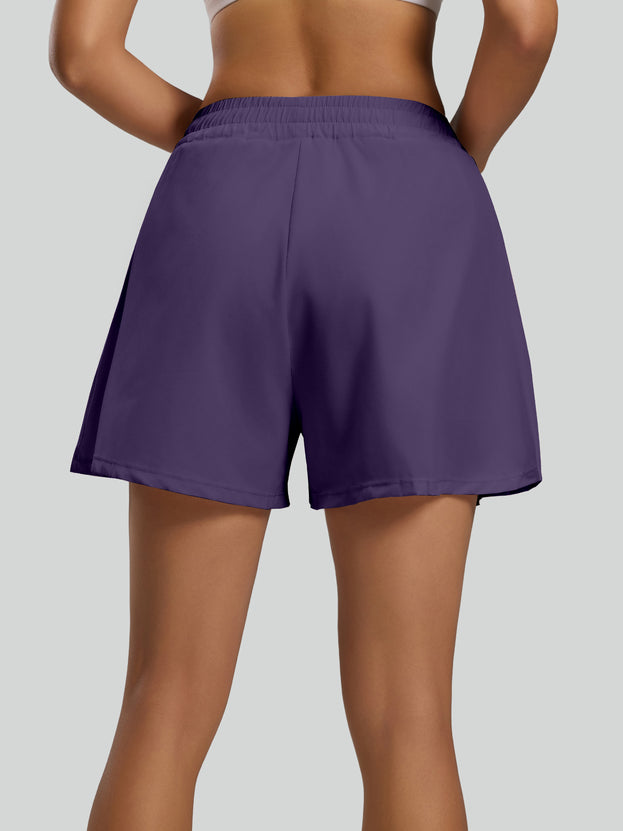 Casual Sports Running Outdoor High-Waist Shorts Women