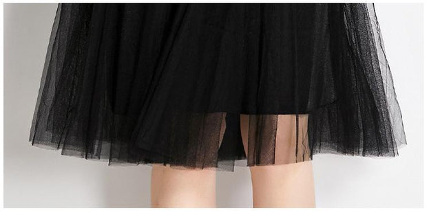 Knitted A-Line Skirt Long Sleeved Leggings Skirt