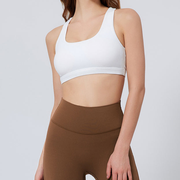 Square-Neck Tight-Fitting Sports Fitness Yoga Tank Top For Women