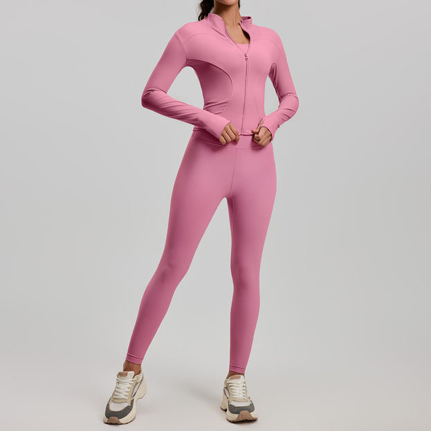 Fitness High-Elasticity Sports Tight Yoga Outfit Set