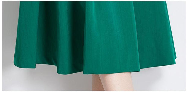 Short Slim Suit Two-Piece Half Skirt Women Salt Wear Matching