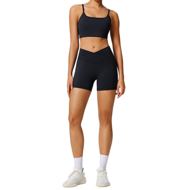 Women's Outdoor Yoga High-Elasticity Quick-Drying Sports Set