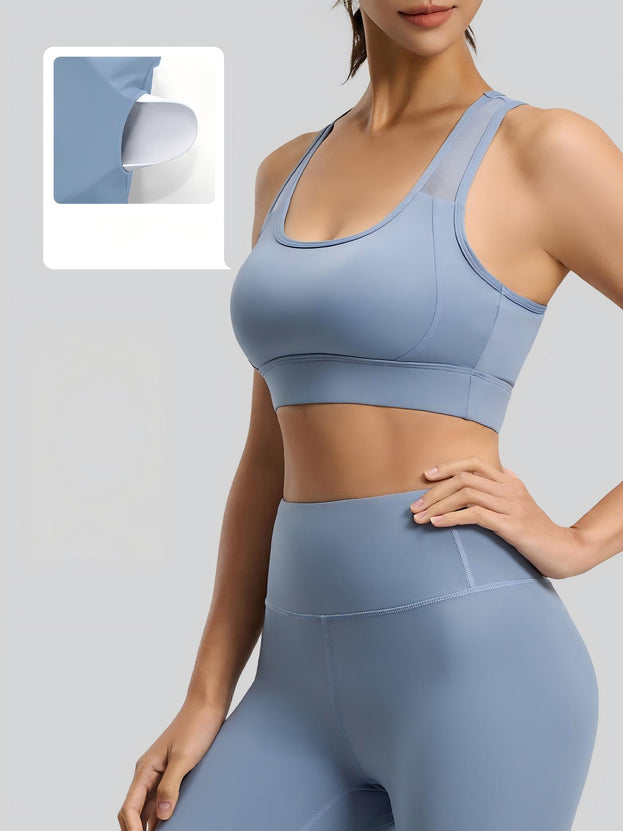 Shockproof Beauty Back Fitness Running Yoga Bra