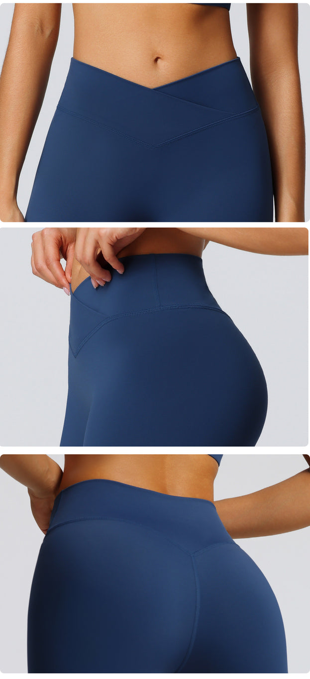 Women's Outdoor Yoga High-Elasticity Quick-Drying Sports Shorts