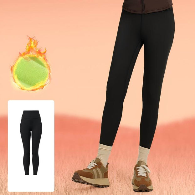 Winter Windproof Warm Thermal Tights with Abdominal Support